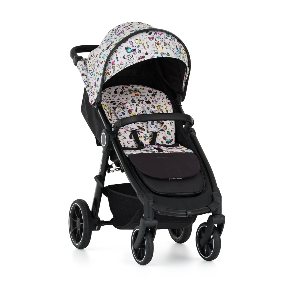 PETITE&MARS Sport babakocsi Street2 RWS Black Limited 100 Tattoo Complete