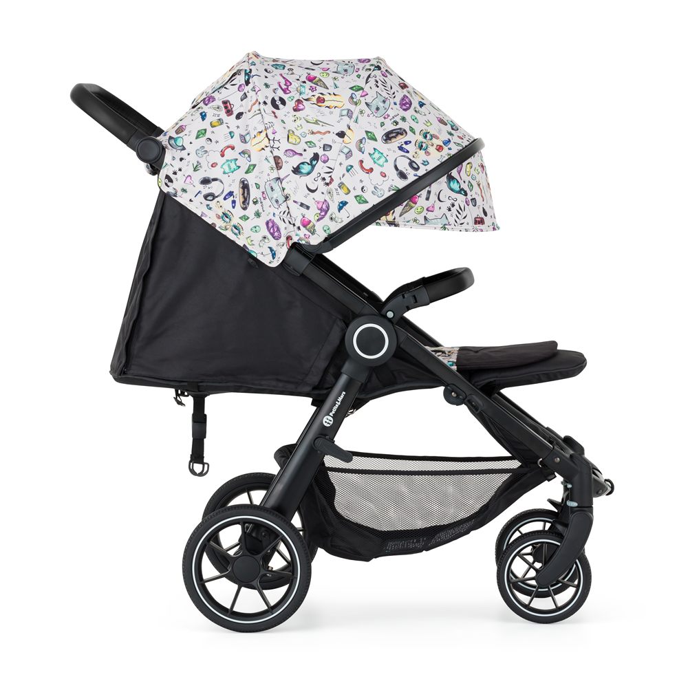 PETITE&amp;amp;amp;amp;amp;amp;amp;amp;MARS Sport babakocsi Street2 RWS Black Limited 100 Tattoo Complete