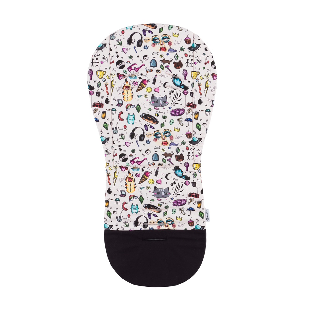 PETITE&amp;amp;amp;amp;amp;amp;amp;MARS Sport babakocsi Street2 RWS Black Limited 100 Tattoo Complete