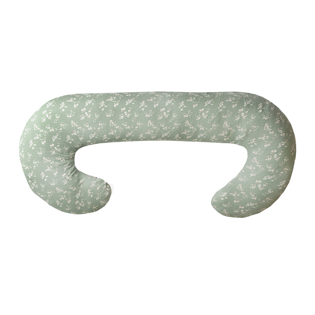 CEBA BABY Polštář kojicí Cebuška PHYSIO Duo Žerzej Green Meadow 300 cm