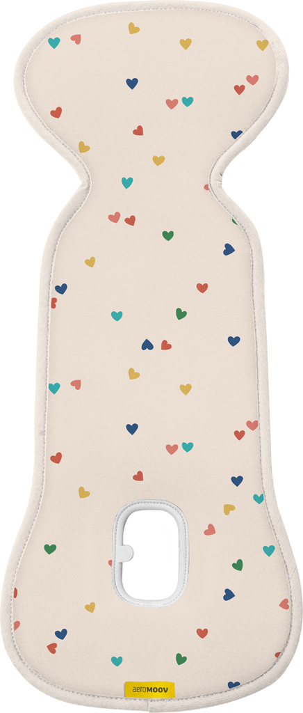 AEROMOOV Autósülés betét Confetti Hearts 0-13kg Limited