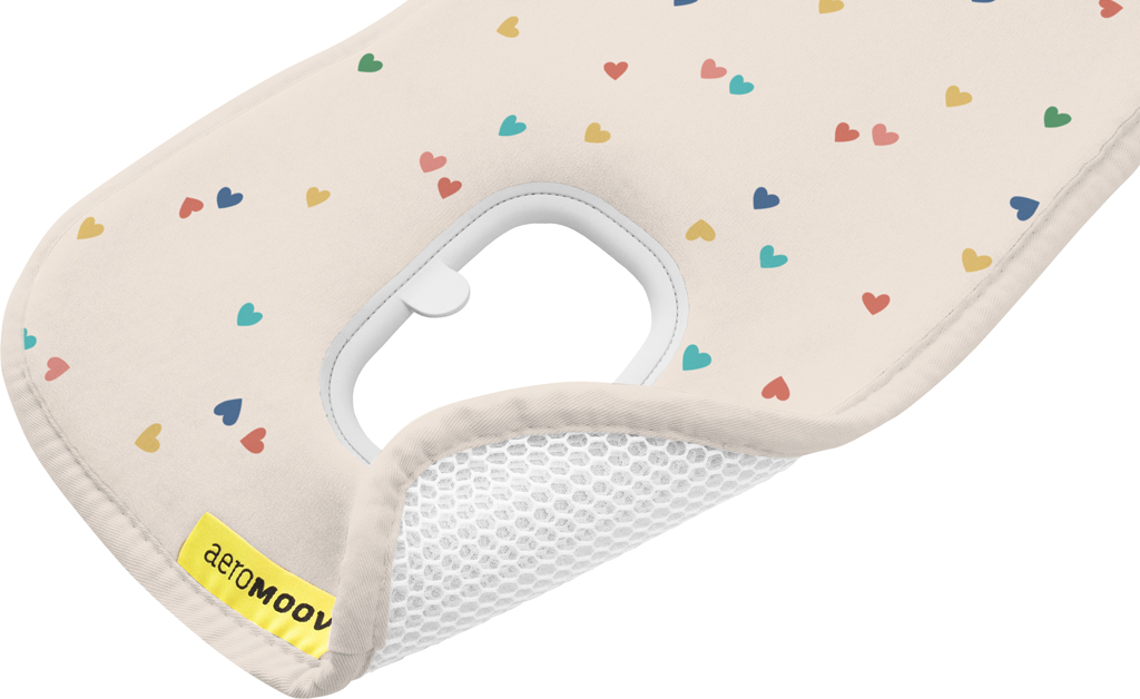 AEROMOOV Autósülés betét Confetti Hearts 0-13kg Limited
