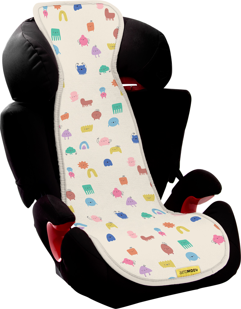AEROMOOV Autósülés betét Vicces formák 15-36kg Limitált