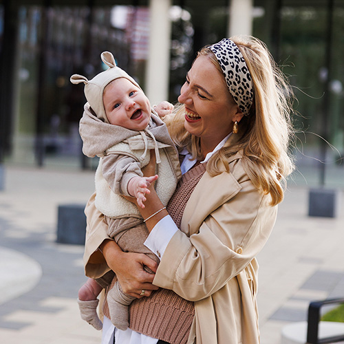 BABYONO Taška prebaľovacia Cami beige