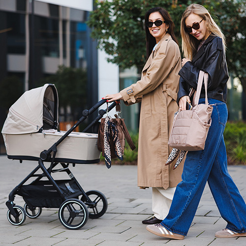 BABYONO Taška prebaľovacia Cami beige