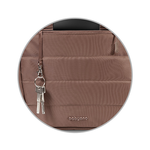 BABYONO Taška prebaľovacia Cami chocolate