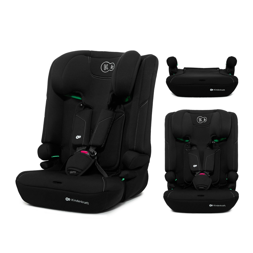 KINDERKRAFT Autósülés I-Comfy i-Size (76-tól 150 cm-ig) Fekete