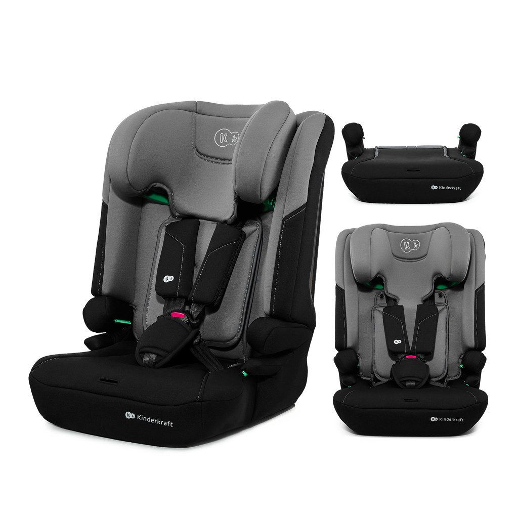 KINDERKRAFT Autósülés I-Comfy i-Size (76-150 cm) Sötétszürke