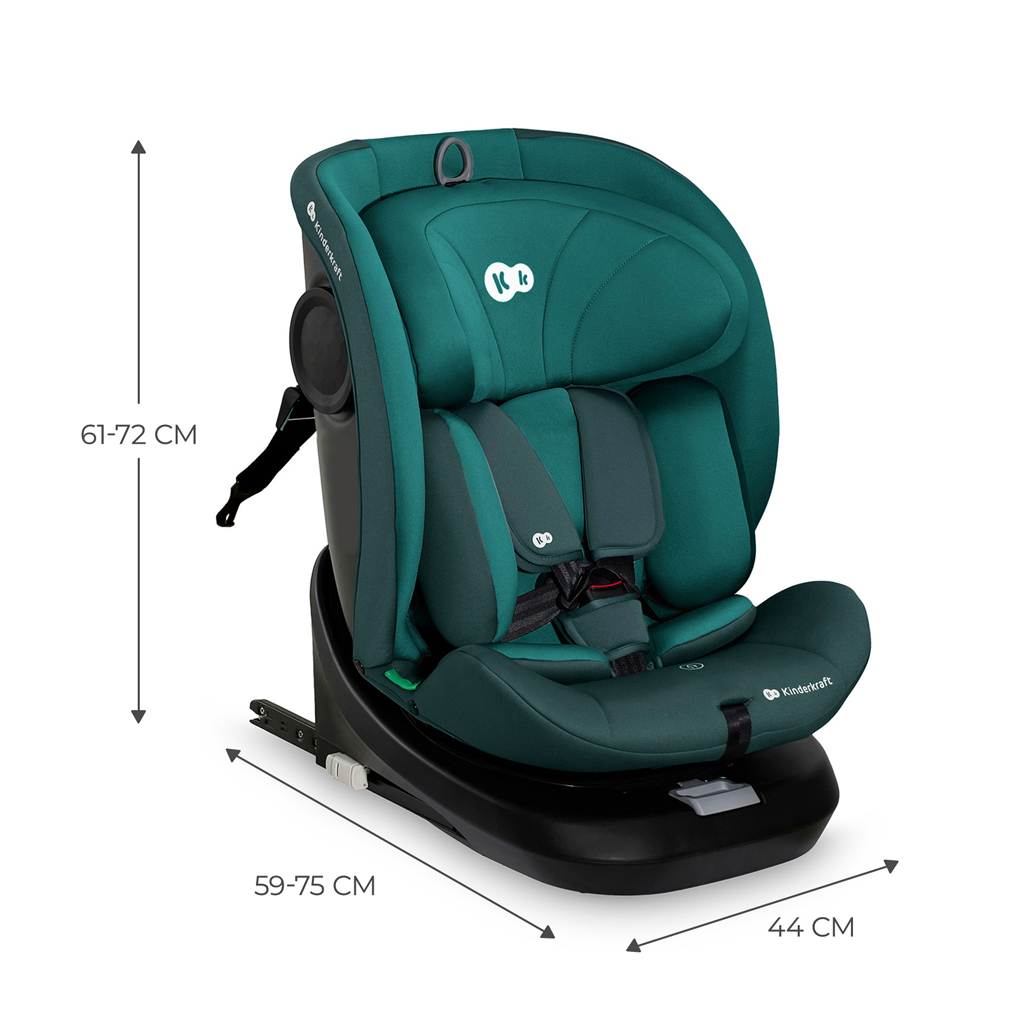 KINDERKRAFT Autósülés I-Grow I-size 40-150 cm Kék