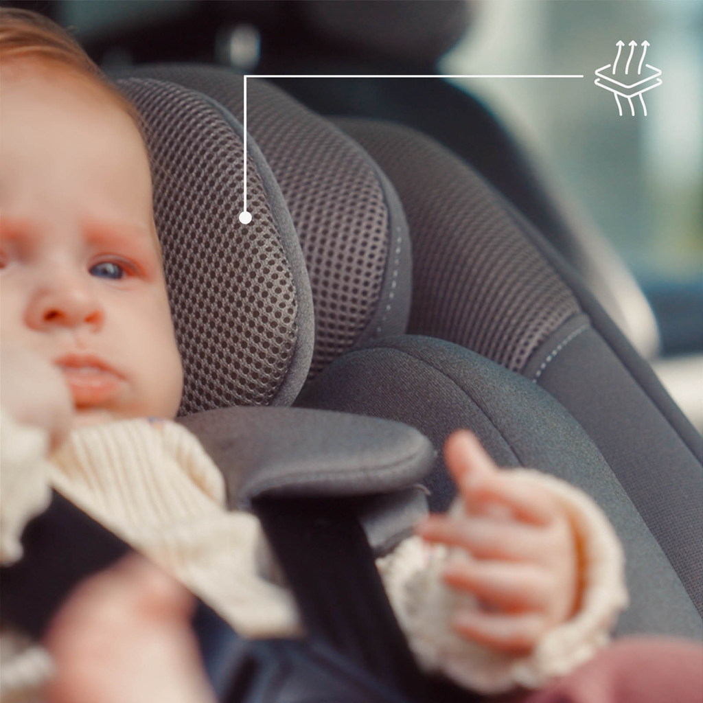 KINDERKRAFT Autósülés I-Guard I-size (40-105 cm) Szürke