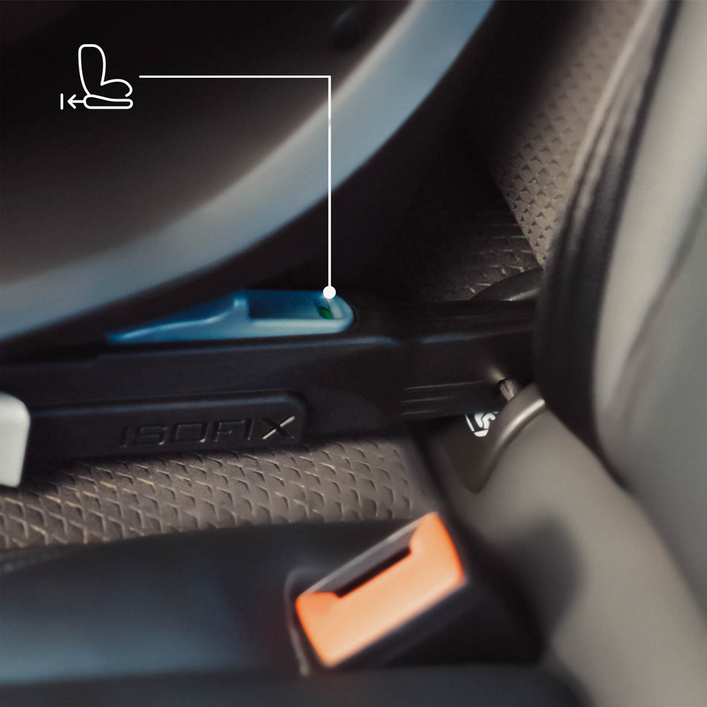 KINDERKRAFT Autósülés I-Guard I-size (40-105 cm) Szürke