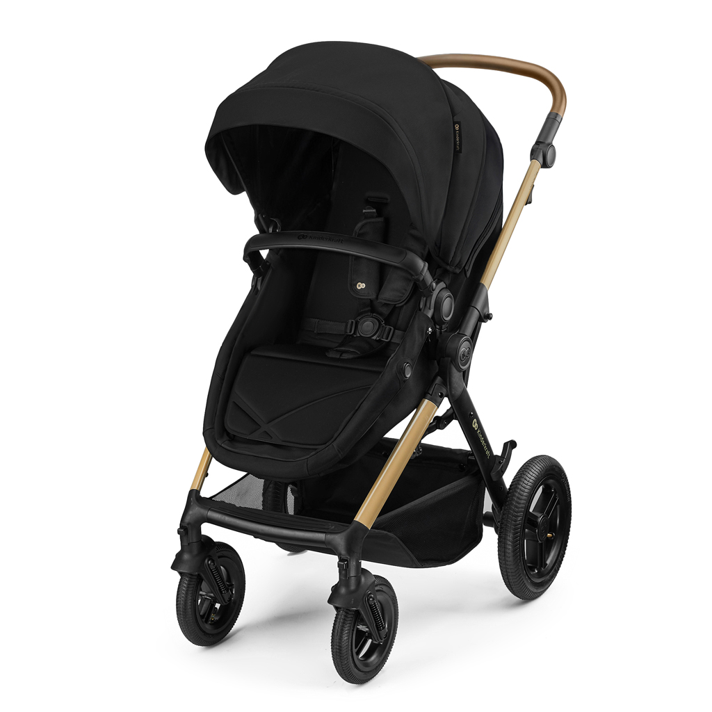 KINDERKRAFT Kombinált babakocsi 3 az 1-ben Moov 2 XL Air Fekete