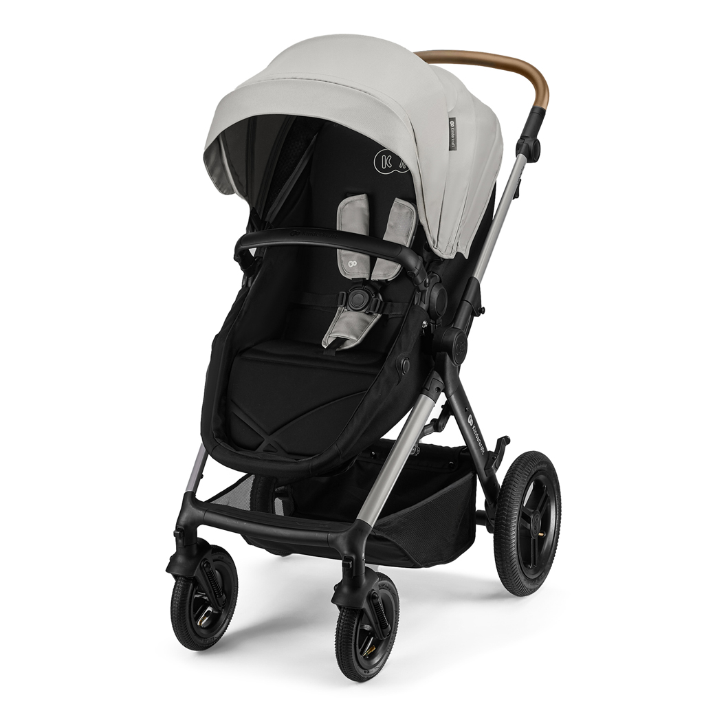 KINDERKRAFT Kombinált babakocsi 3 az 1-ben Moov 2 XL Air Szürke