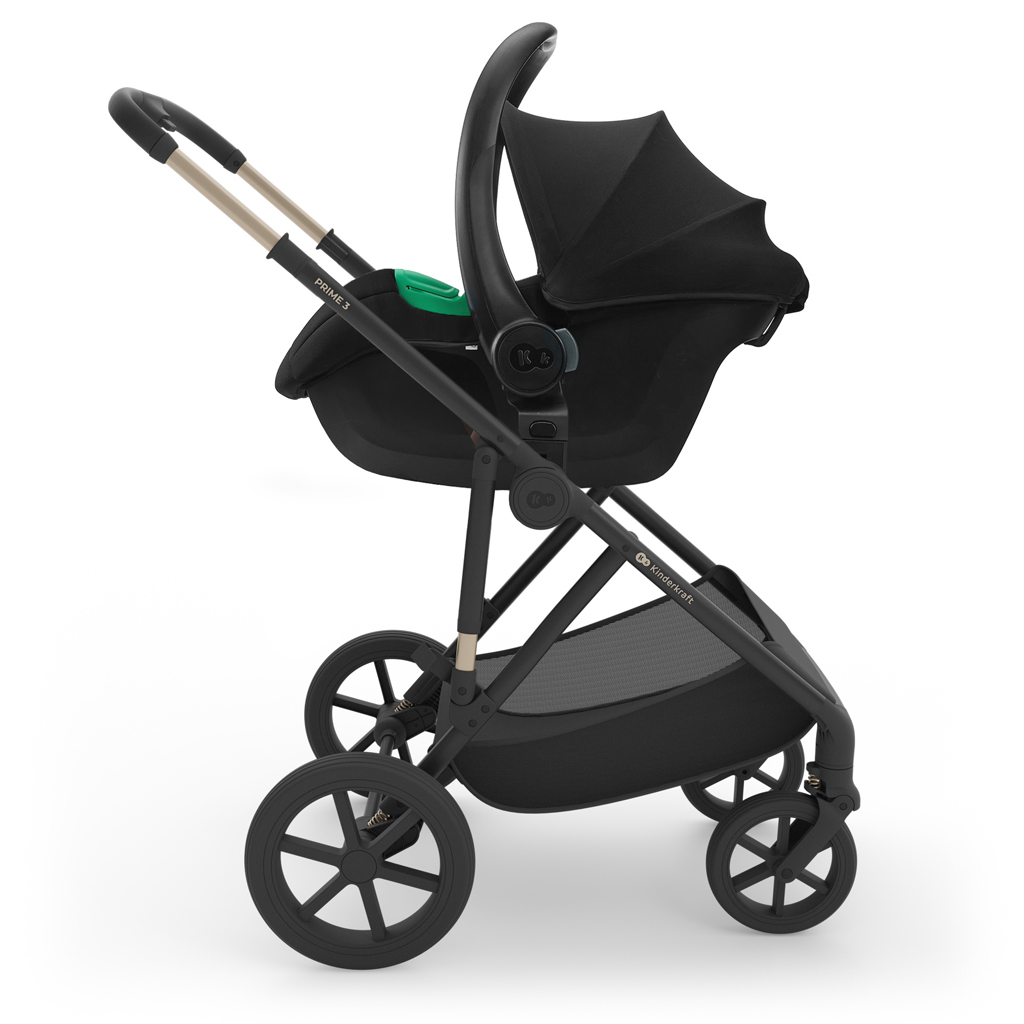 KINDERKRAFT Kombinált babakocsi 3 az 1-ben Prime 3 Velvet Mocca