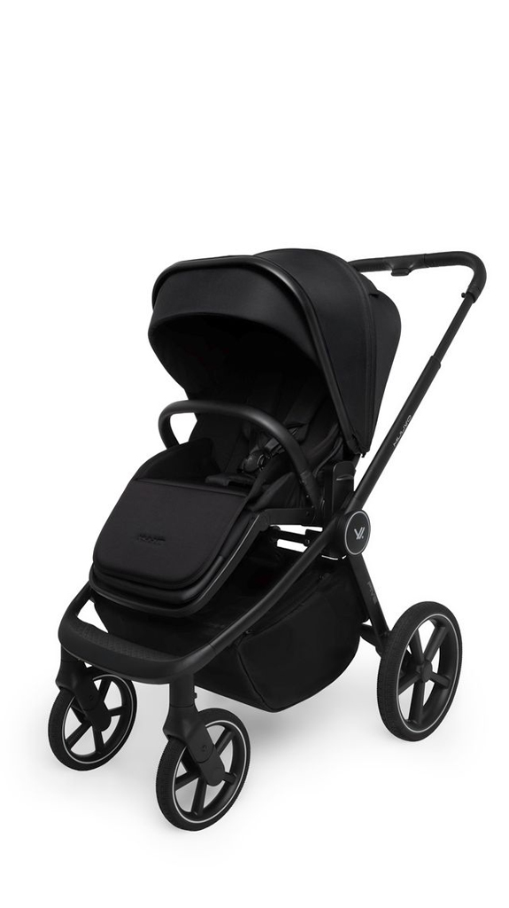 MUUVO Kombinált babakocsi Five 2 az 1-ben Classic Black