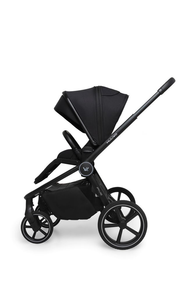 MUUVO Kombinált babakocsi Five 2 az 1-ben Classic Black