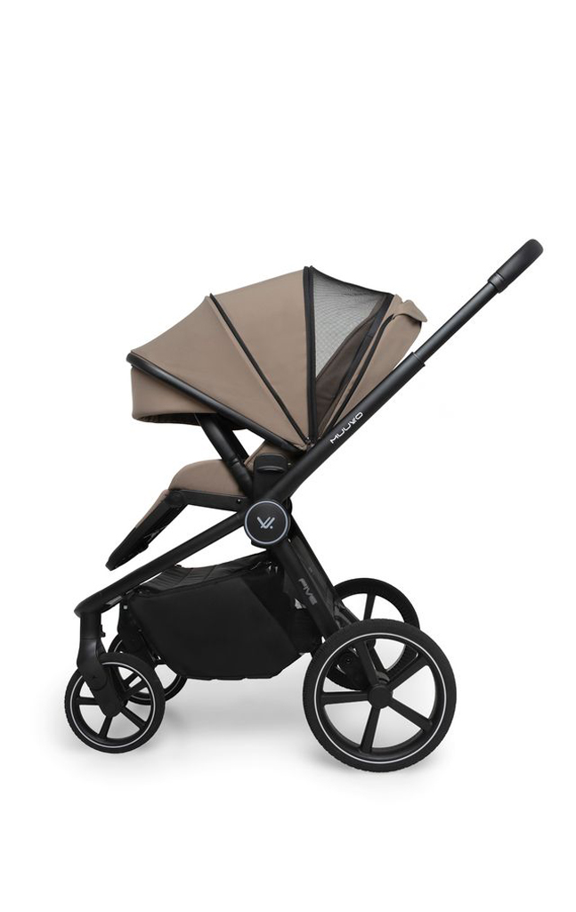 MUUVO Kombinált babakocsi Five 2 az 1-ben Classic Black