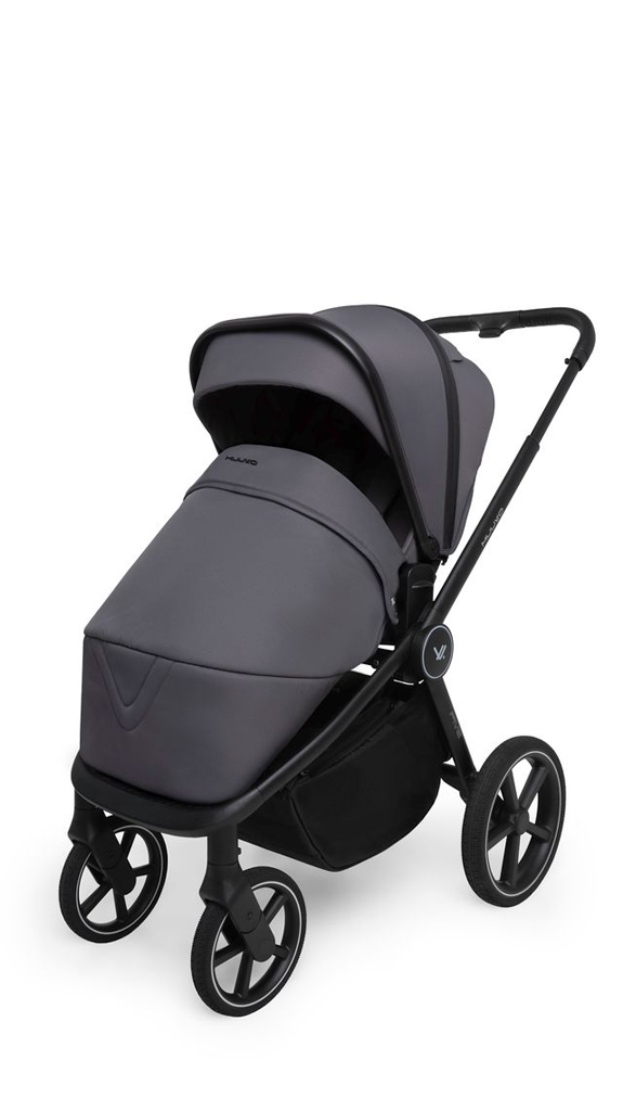 MUUVO Kombinált babakocsi Five 2 az 1-ben Iron Graphite