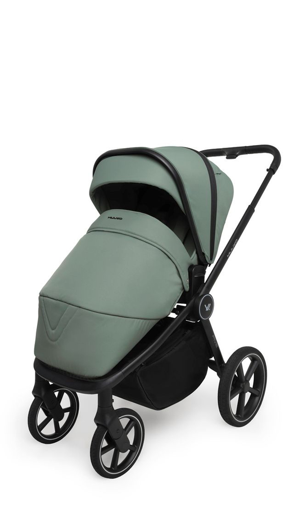 MUUVO Kombinált babakocsi Five 2 az 1-ben Pine Green