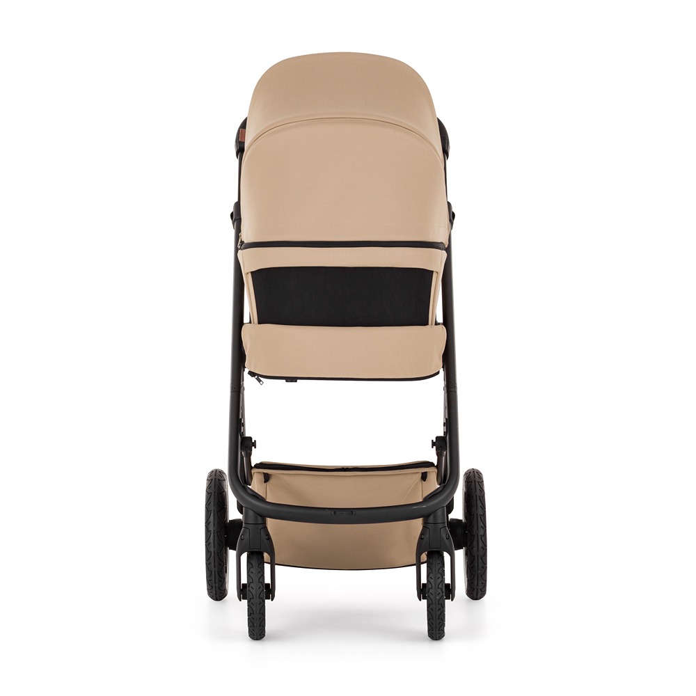 PETITE&amp;amp;amp;amp;amp;amp;amp;amp;amp;amp;amp;MARS Kombinált babakocsi ICON 2in1 Mocha Beige LITE AIR + Core Pro i-Size Black Grey + Bázis