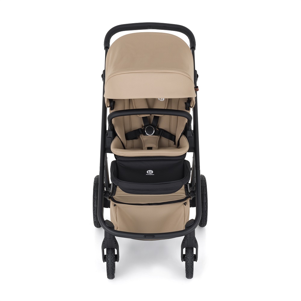 PETITE&amp;amp;amp;amp;amp;amp;amp;amp;amp;amp;amp;amp;amp;amp;amp;amp;MARS Kombinált babakocsi ICON 2in1 Mocha Beige LITE AIR + Core Pro i-Size Black Grey + Bázis