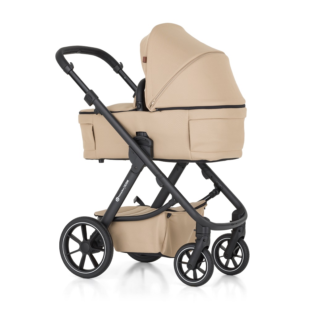 PETITE&amp;amp;amp;amp;amp;amp;amp;amp;amp;amp;amp;amp;amp;amp;amp;amp;amp;amp;amp;amp;amp;amp;amp;amp;MARS Kombinált babakocsi ICON 2in1 Mocha Beige XXL RWS + Core Pro i-Size Black Grey  + Bázis