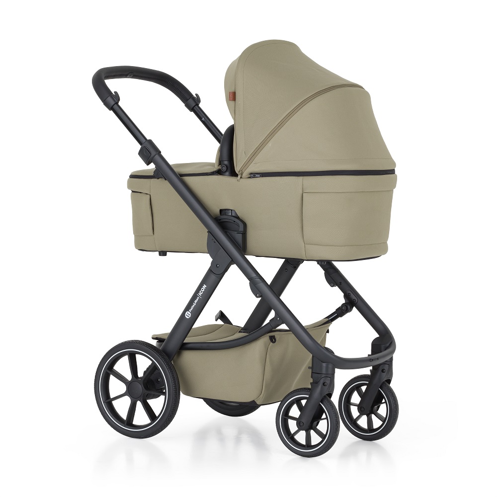 PETITE&amp;amp;amp;amp;amp;amp;amp;amp;amp;amp;amp;amp;amp;amp;amp;amp;amp;amp;amp;amp;amp;amp;amp;amp;amp;amp;amp;MARS Kombinált babakocsi ICON 2in1 Mossy Green XXL RWS + Core Pro i-Size Black Grey  + Bázis