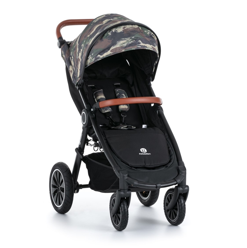 PETITE&amp;MARS Napfénytető Limited 100 Camouflage Street+ Air és Street+ RWS babakocsira