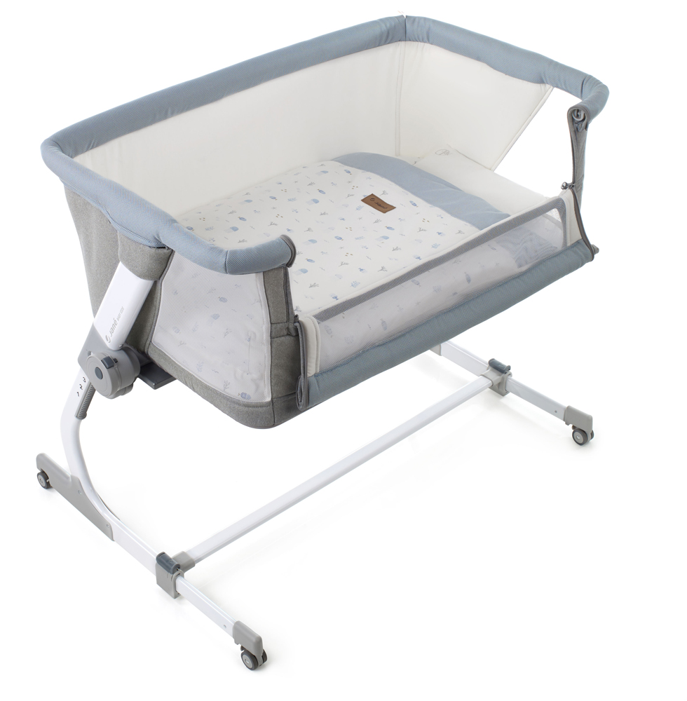 JANÉ Postieľka detská Baby Side II Lazuli Blue