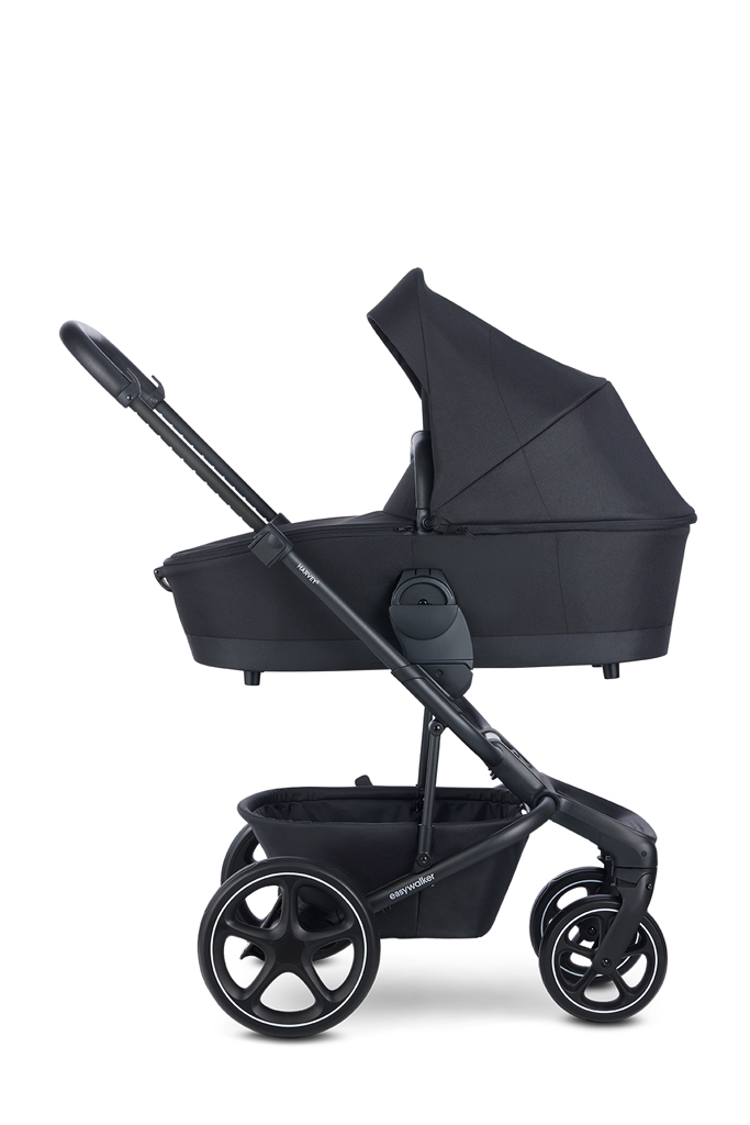 EASYWALKER Kočík kombinovaný Harvey⁵ 2v1 Midnight Black LITE RWS