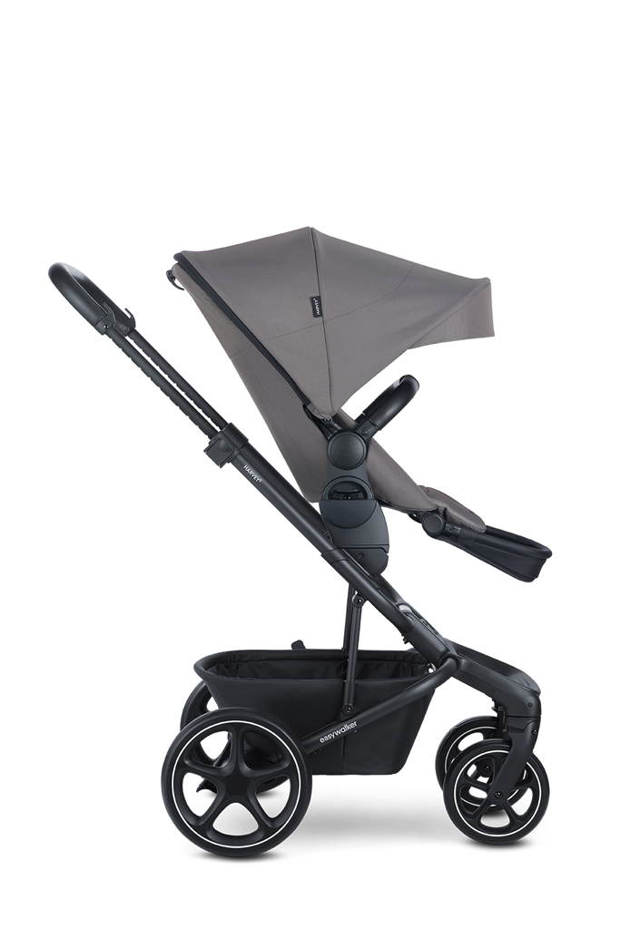 EASYWALKER Kočík kombinovaný Harvey5 2v1 Pebble Grey LITE RWS