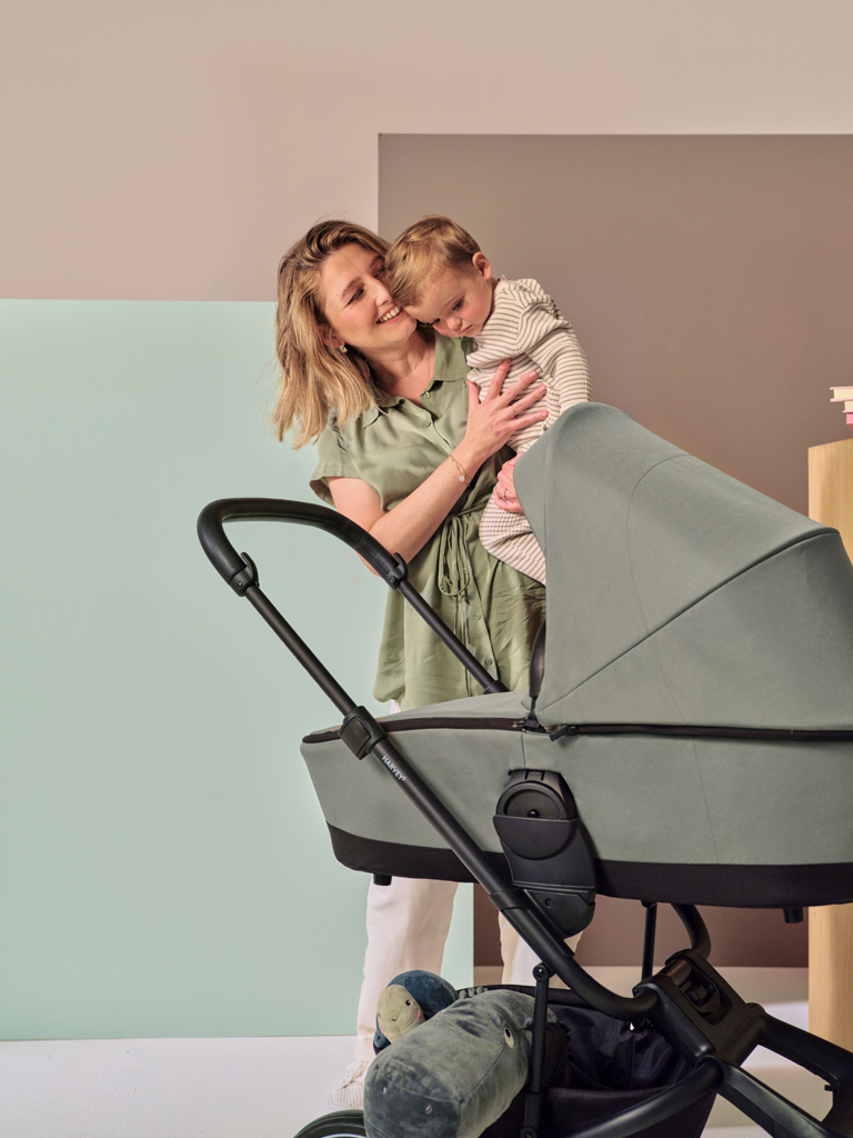 EASYWALKER Kočík kombinovaný Harvey5 2v1 Pebble Grey LITE RWS