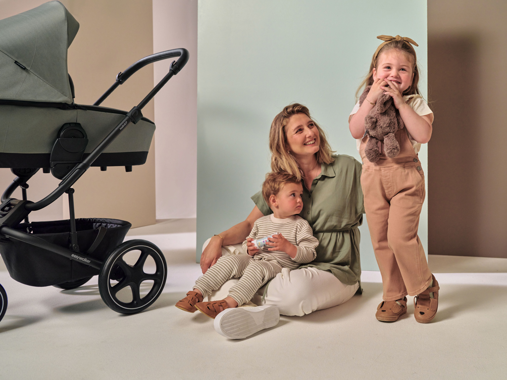 EASYWALKER Kočík kombinovaný Harvey5 2v1 Pebble Grey LITE RWS