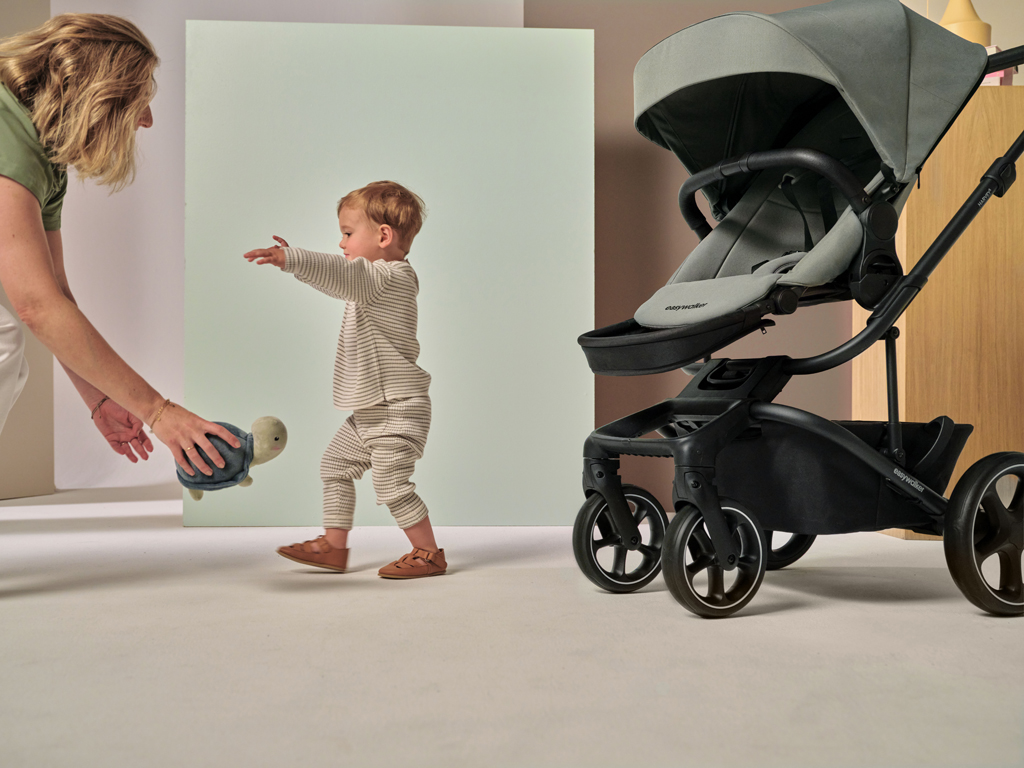 EASYWALKER Kočík kombinovaný Harvey5 2v1 Pebble Grey LITE RWS