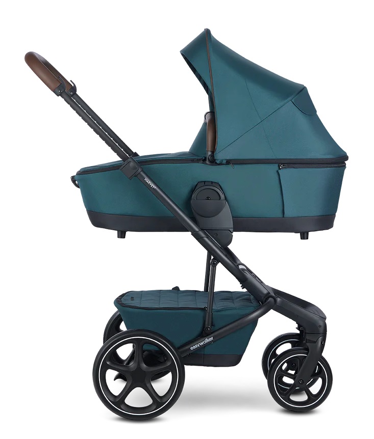 EASYWALKER Kombinált babakocsi Harvey⁵ Premium 2 az 1-ben Jade Green LITE RWS