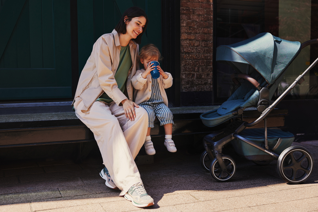 EASYWALKER Kombinált babakocsi Harvey⁵ Premium 2 az 1-ben Jade Green LITE RWS
