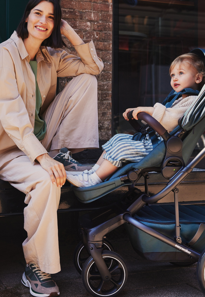 EASYWALKER Kombinált babakocsi Harvey⁵ Premium 2 az 1-ben Jade Green LITE RWS