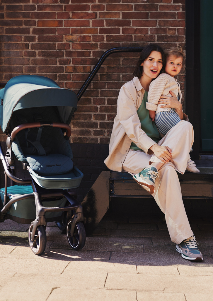 EASYWALKER Kombinált babakocsi Harvey⁵ Premium 2 az 1-ben Jade Green LITE RWS