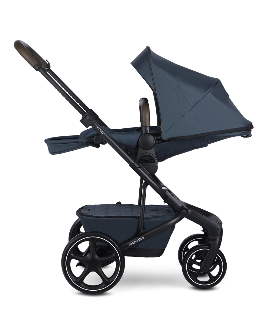 EASYWALKER Kombinált babakocsi Harvey⁵ Premium 2 az 1-ben Jade Green LITE RWS