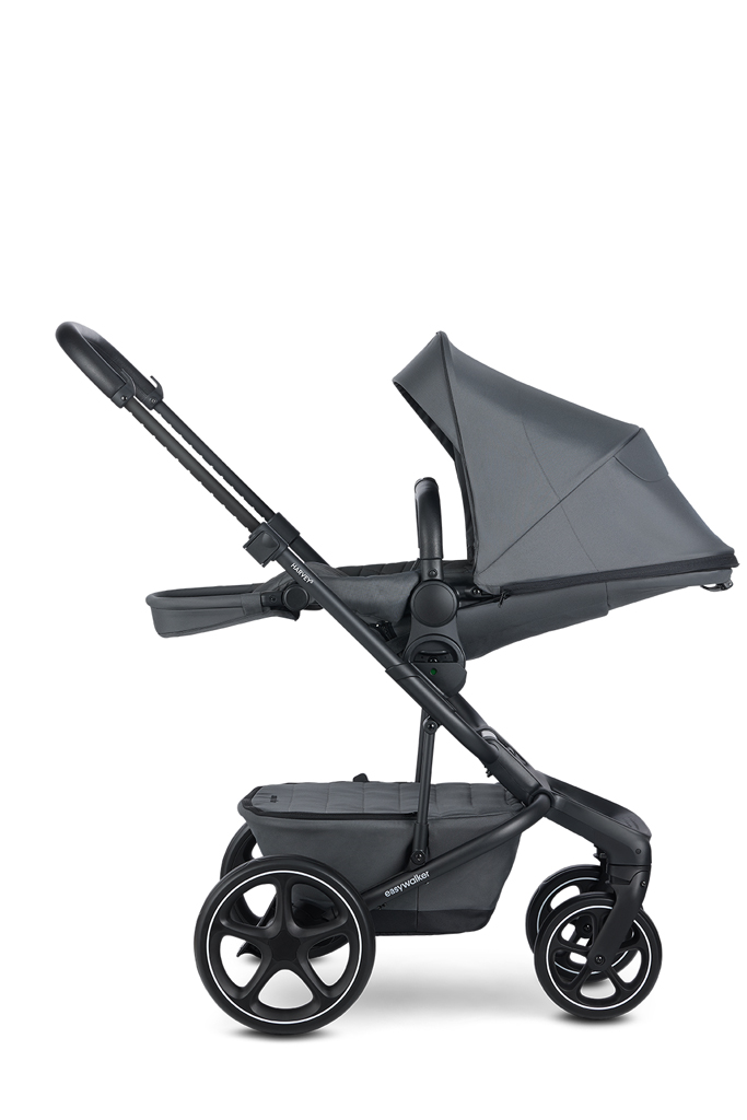 EASYWALKER Kombinált babakocsi Harvey⁵ Premium 2 az 1-ben Mineral Grey LITE RWS