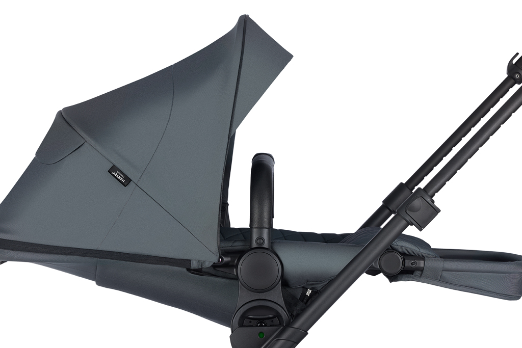 EASYWALKER Kombinált babakocsi Harvey⁵ Premium 2 az 1-ben Mineral Grey LITE RWS