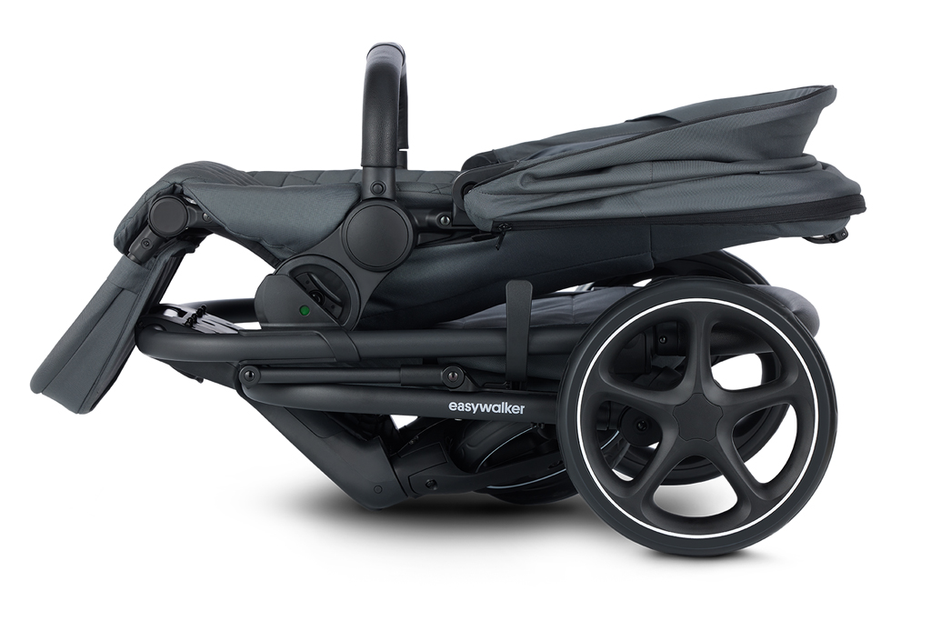 EASYWALKER Kombinált babakocsi Harvey⁵ Premium 2 az 1-ben Mineral Grey LITE RWS