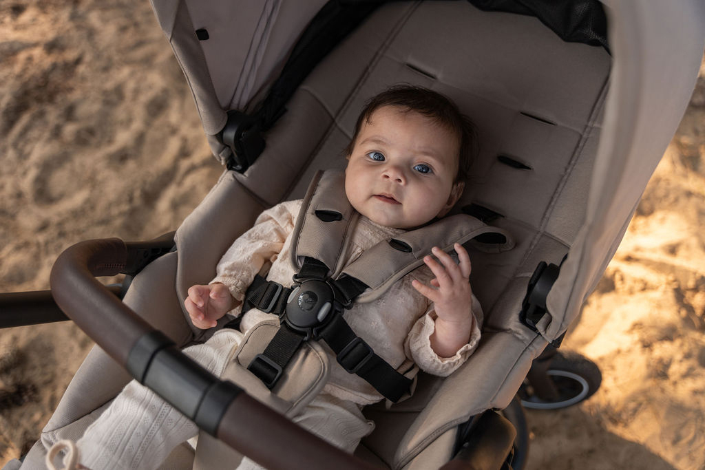 EASYWALKER Kombinált babakocsi Jimmey Explore Pearl Taupe AIR