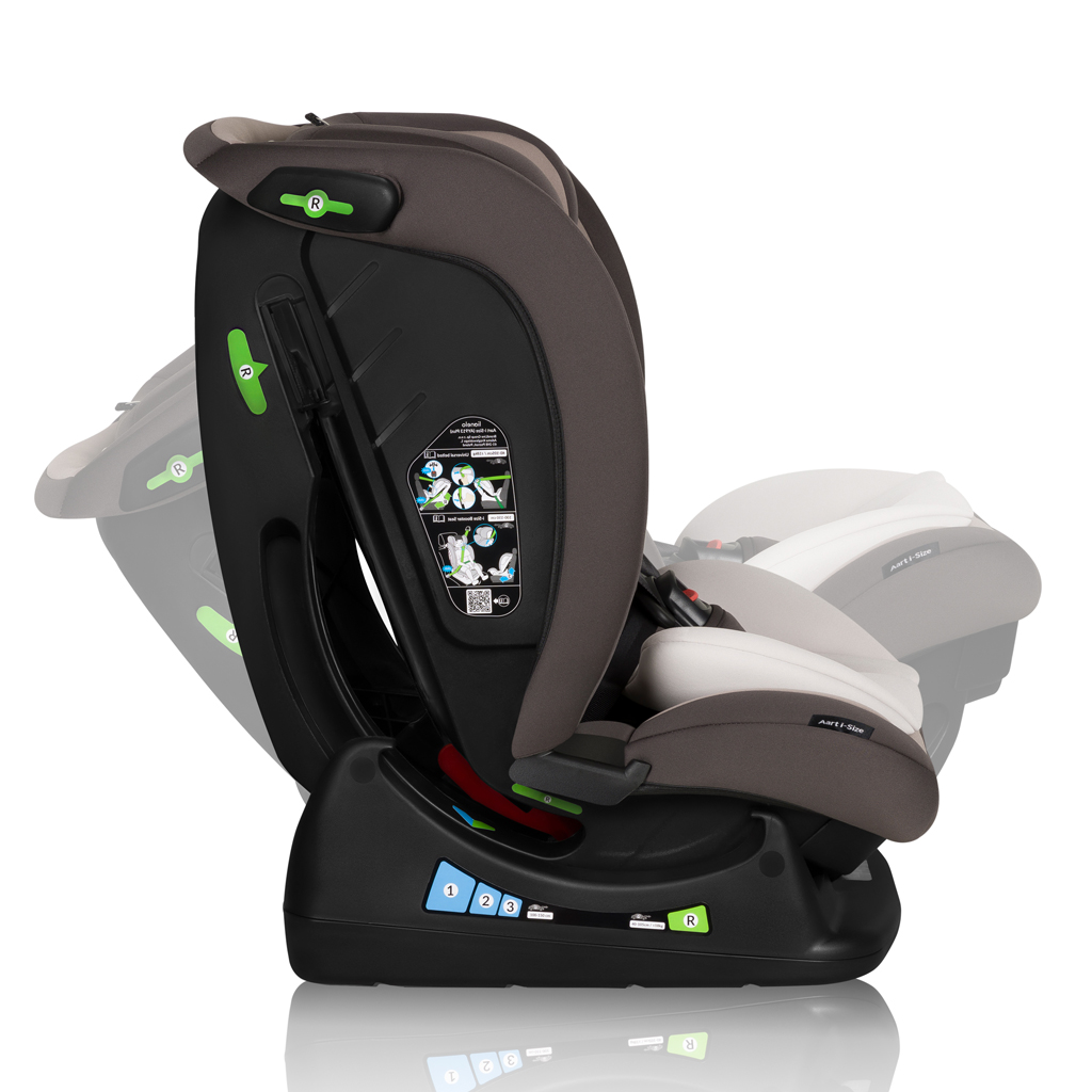 LIONELO Autósülés Aart i-Size (40-150 cm) Bézs Latte