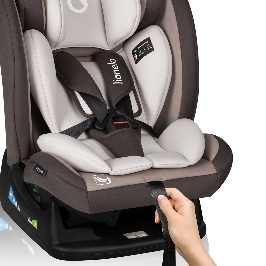LIONELO Autósülés Aart i-Size (40-150 cm) Bézs Latte