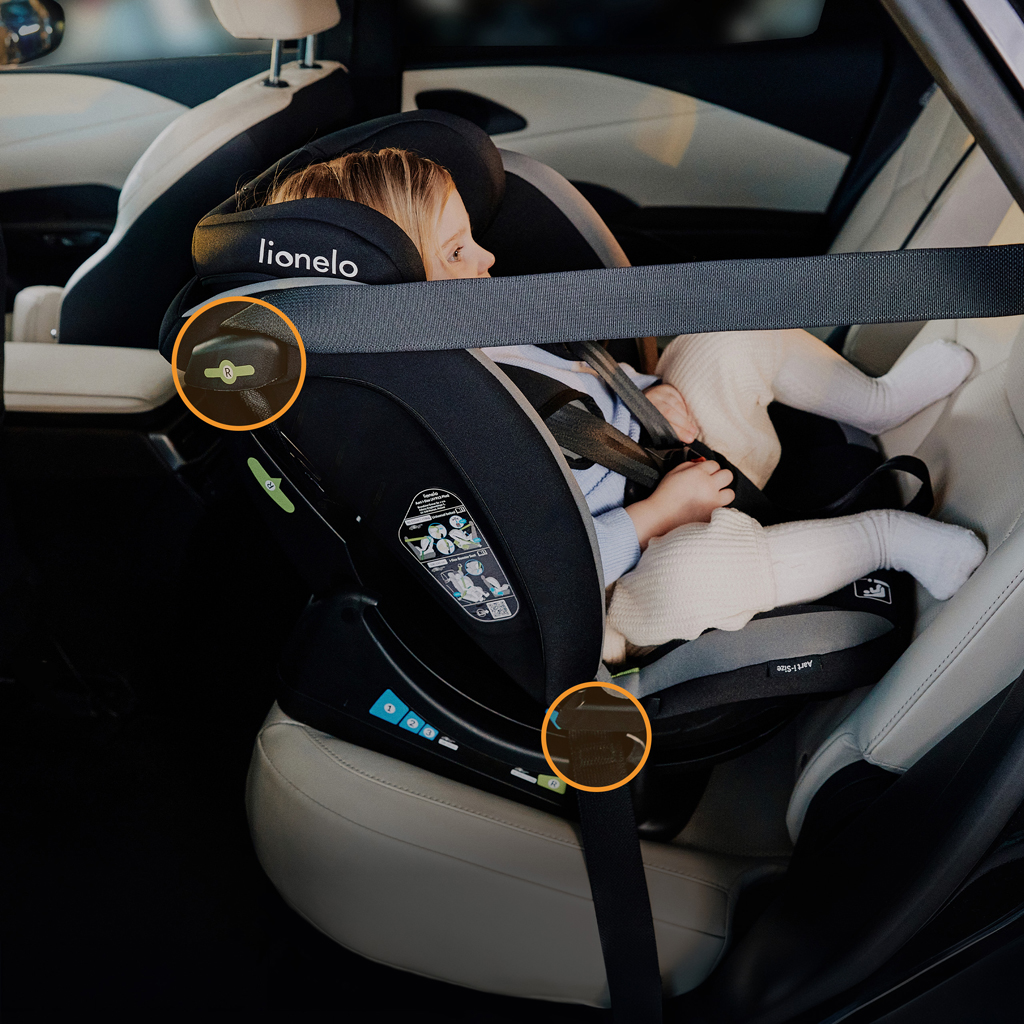 LIONELO Autósülés Aart i-Size (40-150 cm) Bézs Latte