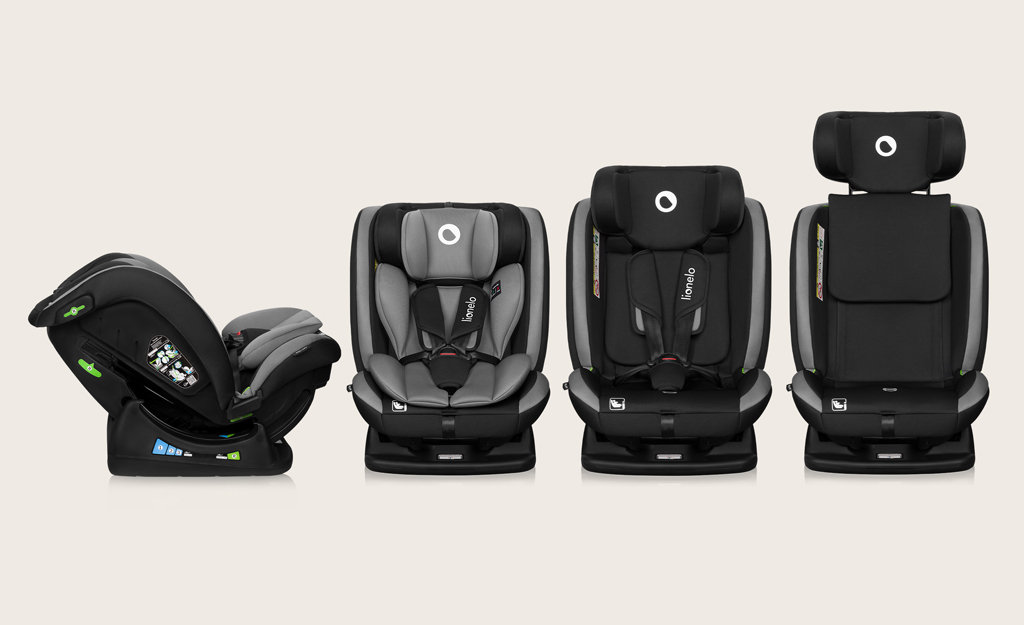 LIONELO Autósülés Aart i-Size (40-150 cm) Szürke Grafit