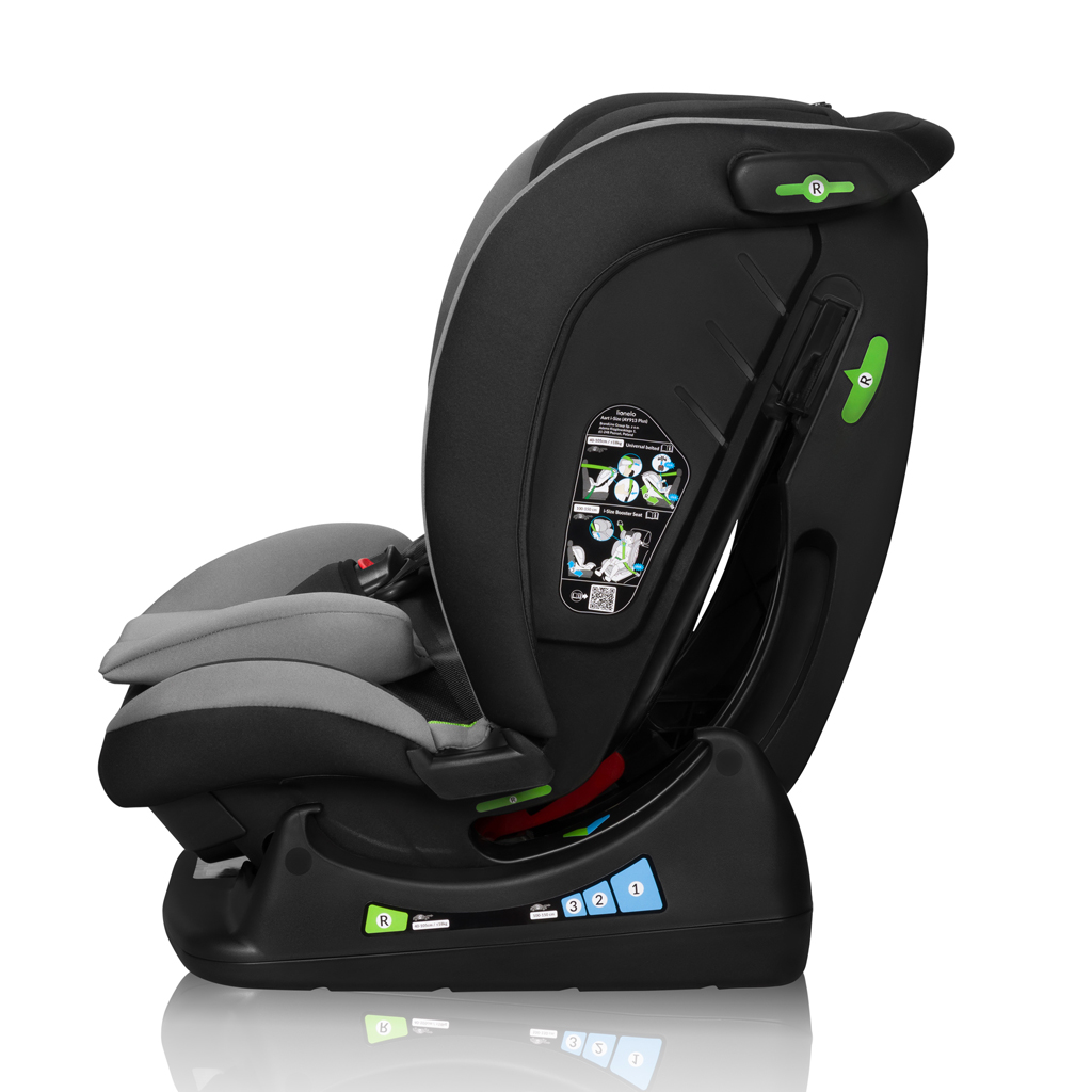 LIONELO Autósülés Aart i-Size (40-150 cm) Szürke Grafit