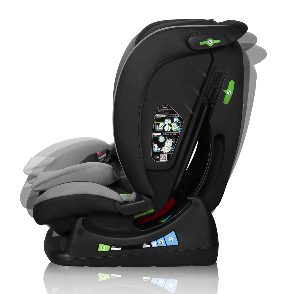 LIONELO Autósülés Aart i-Size (40-150 cm) Szürke Grafit