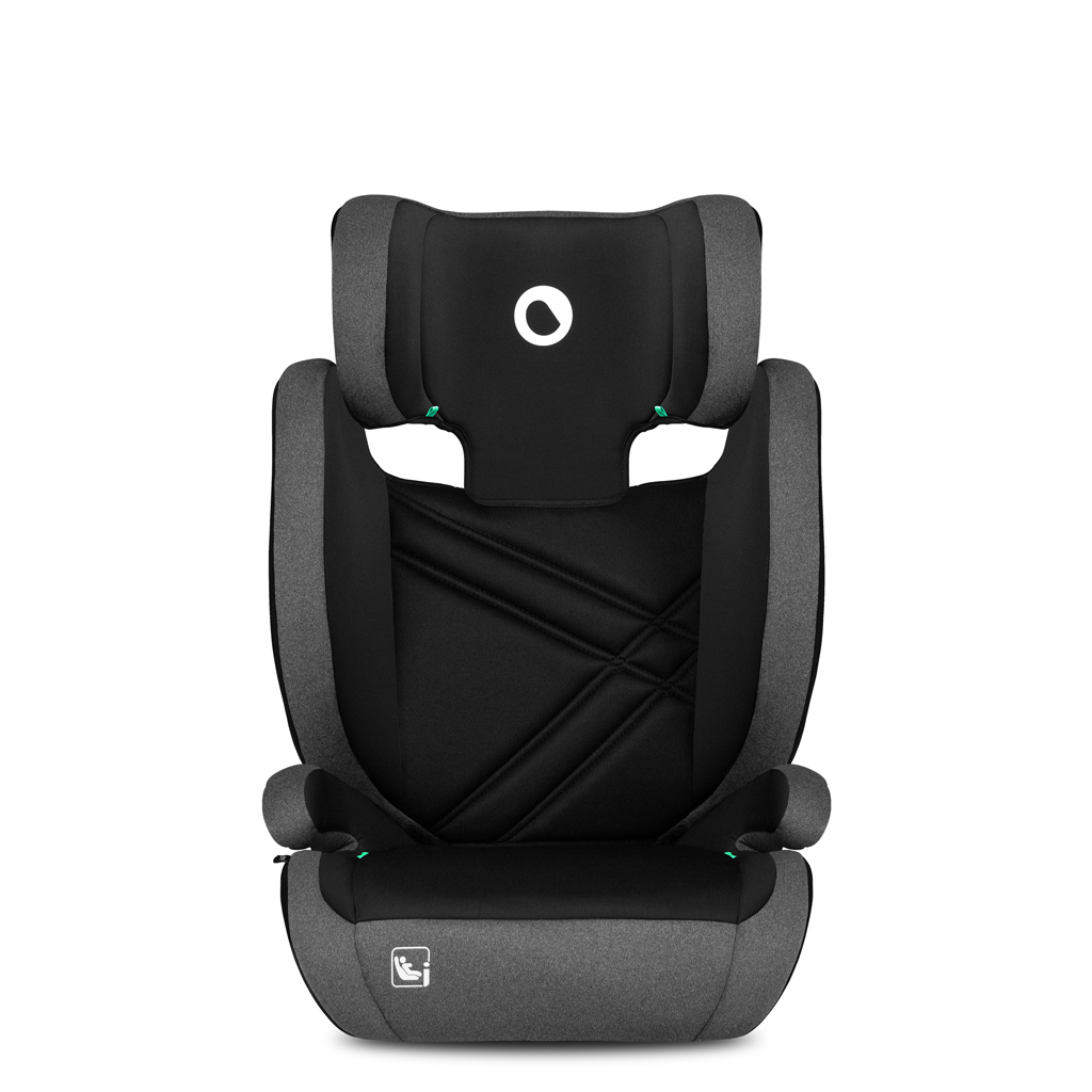 LIONELO Autósülés Hugo i-Size (100-150 cm) Fekete Szürke